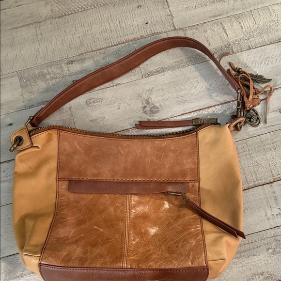 The Sak Tan and Brown Medium Sized Shoulder Bag - Picture 6 of 10
